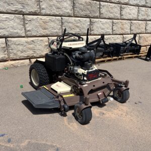 NEW GRASSHOPPER SO26/61 STAND ON MOWER.
