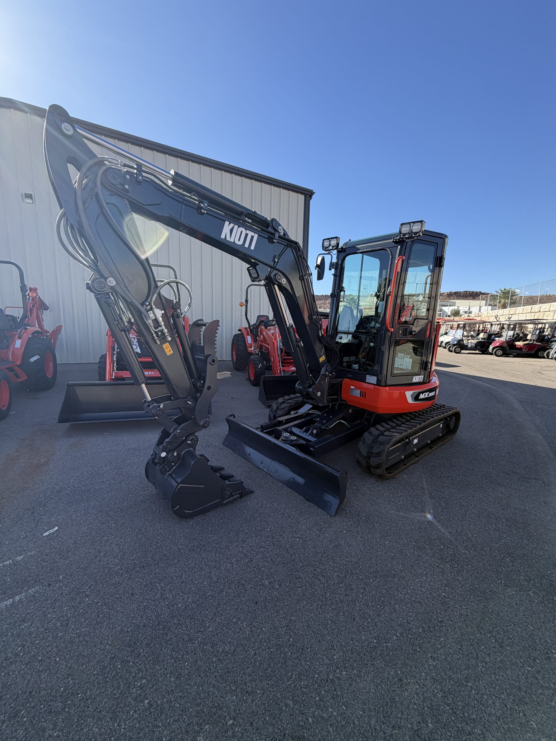 New KIOTI MX350AE Mini Excavator